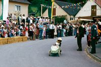 Dorffest, Seifenkistenrennen. Juli 1979 (18)