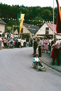 Dorffest, Seifenkistenrennen. Juli 1979 (20)